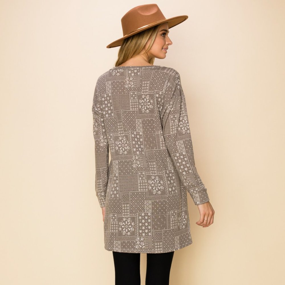 Printed dress